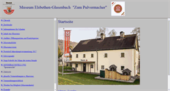 Desktop Screenshot of museum-elsbethen.at